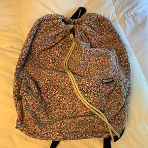 Roxy floral backpack
